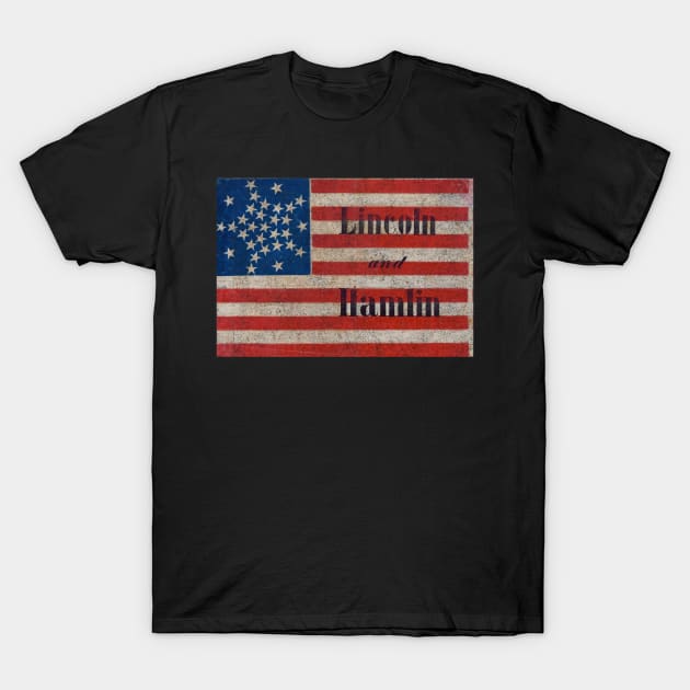 Lincoln Hamlin Vintage T-Shirt by Flippin' Sweet Gear